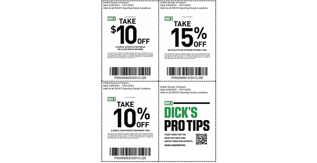 USA Dicks Sporting Goods Coupons
